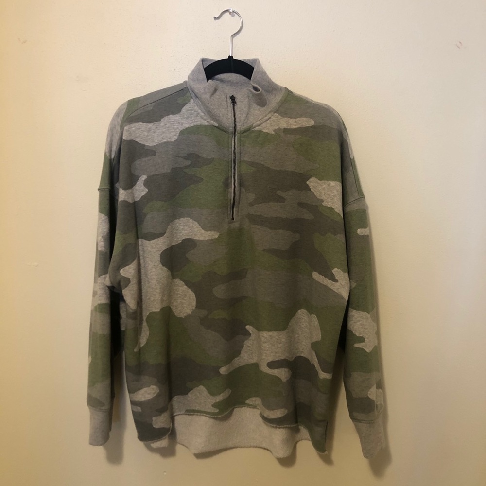 Aerie quarter zip sweatshirt